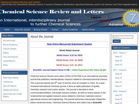 Chemistry Journal