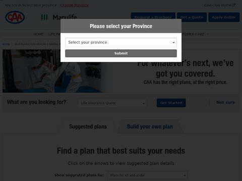 CAA Health & Dental Insurance