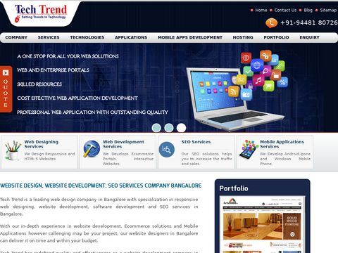 Techtrend Solutions | Web designing and development company,