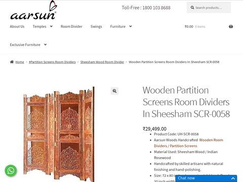 Wooden Partition By Aaarsun woods