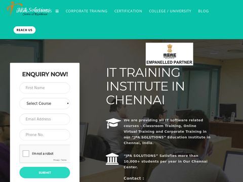 AngularJS Training in Chennai – JPA Solutions