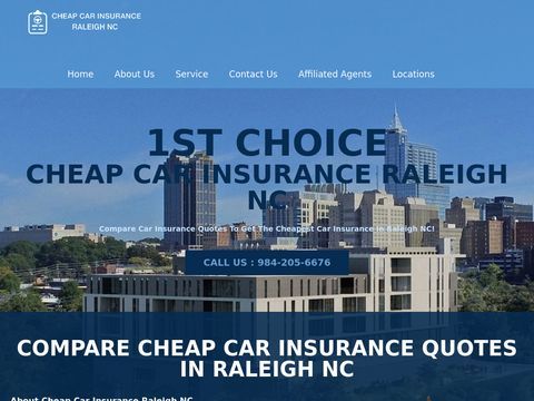 Cheap Car insurance Raleigh