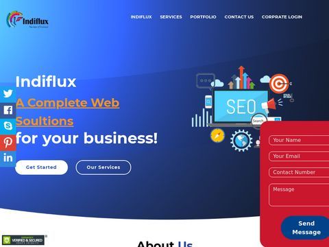 St Indiflux Multi Ventures - Website Development Company