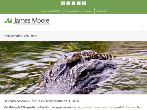 James Moore & Co Pl - CPA Tax Accountant Gainesville FL