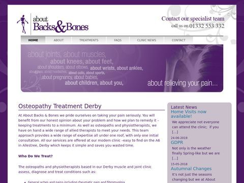 About Backs & Bones Osteopathy and Physiotherapy Clinic 