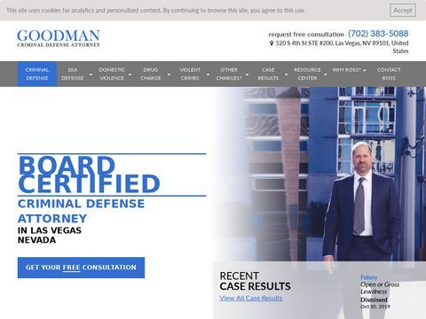 Personal Injury Attorney Ross C. Goodman