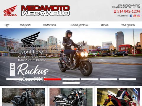 Mecamoto Montreal- Online dealer of motorcycle, snowmobile &
