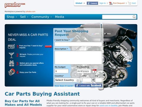 Buy car parts - Audi Parts, also Mercedes Benz Parts