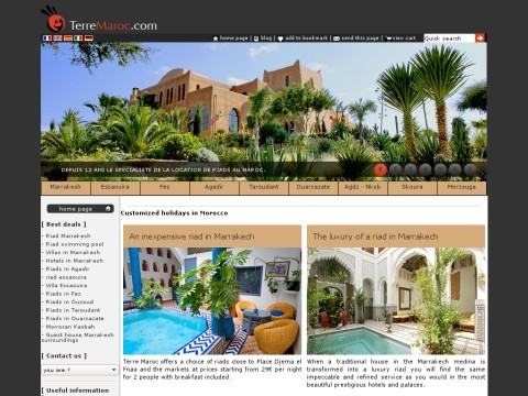 Terremaroc.com : Riad Marrakesh 