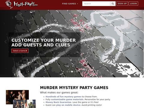 How to host a murder mystery party