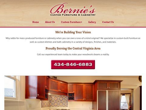 Bernie’s Custom Furniture & Cabinetry