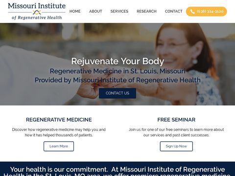 Missouri Institute of Regenerative Health in St. Louis, MOMi