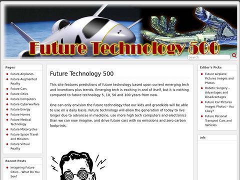 Future Technology 500 - Predictions and Trends