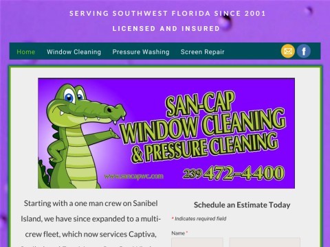 San-Cap Window Cleaning and Pressure Cleaning