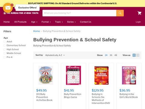 Bullying Products & Information for Education Professionals