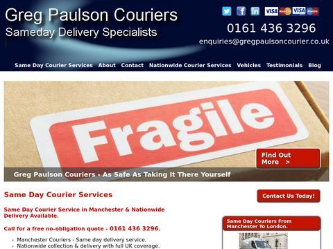 Greg Paulson Same Day Couriers