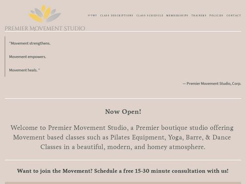 Premier Movement Studio