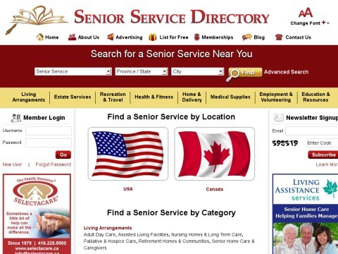 A Directory of Toronto Services for Seniors and Older Adults
