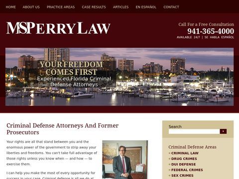 Sarasota Florida Traffic Tickets Lawyer