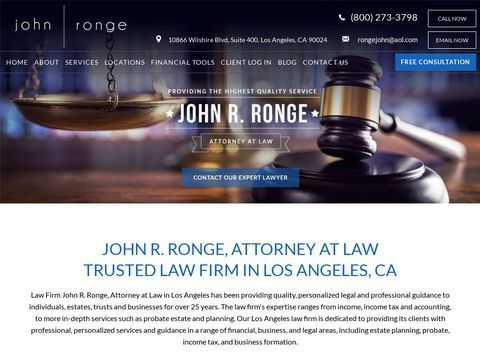 John R. Ronge, Attorney at Law