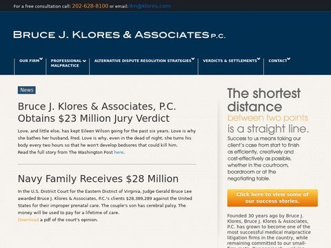 Bruce J. Klores and Associates - Medical malpractice