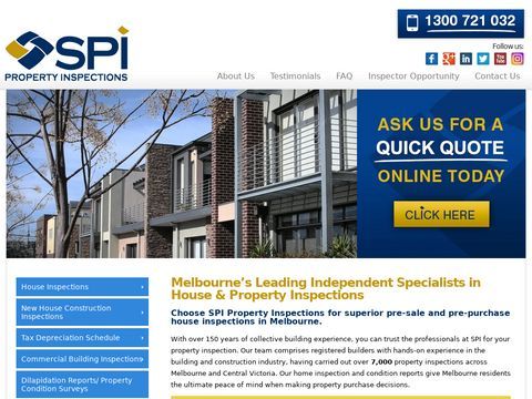 Spi PropertyInspections - We solve any issues regarding your property.