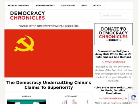 Democracy Chronicles | Worldwide Democracy News