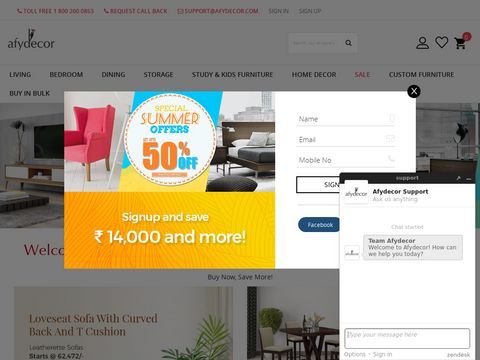 Online Furniture Shopping India