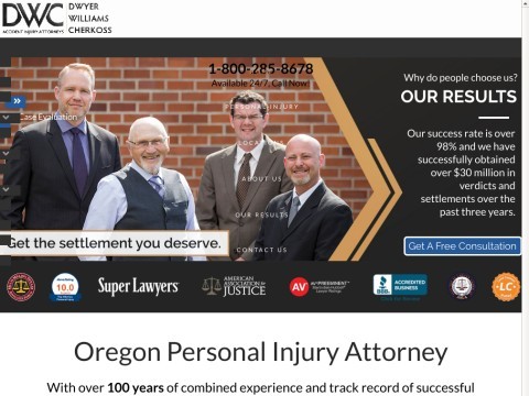 Experienced Accident and Injury Lawyers