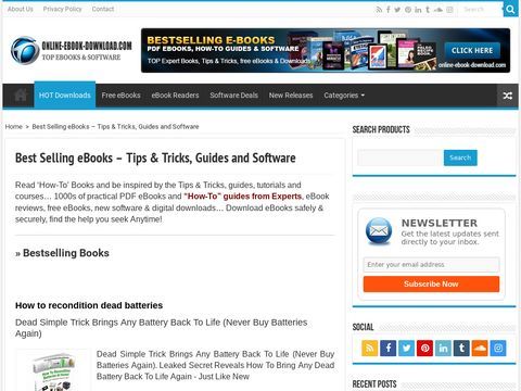 Download PDF eBooks, How-To Books & Guides, Cheap Software