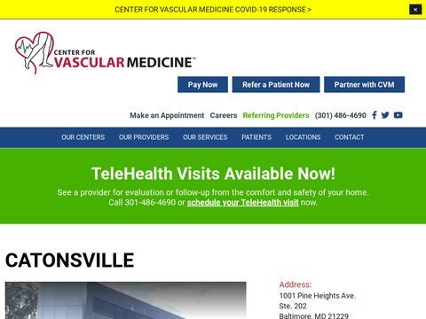 Center for Vascular Medicine - Catonsville