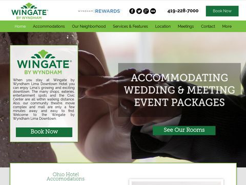 Lima, Ohio Hotel - Lodging near Lima Airport at the Wingate 