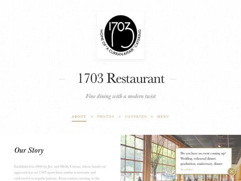 1703 Restaurant & Catering