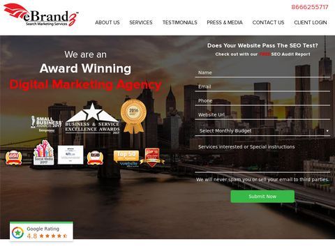 One of the Best SEO Companies: Ebrandz.com