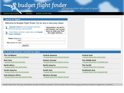 Budget Flight Finder