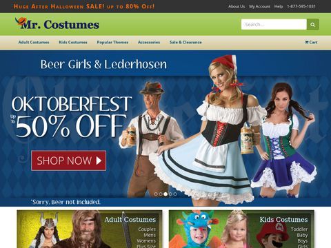 Halloween Costumes and More