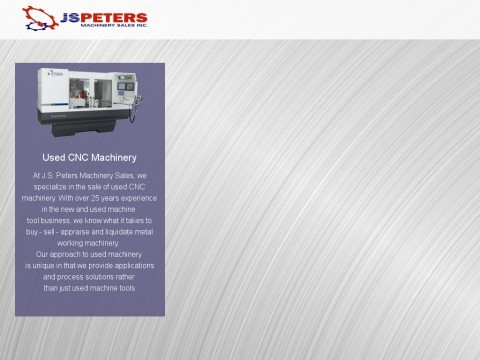 Used CNC Machinery and Machine Tool Sales- used machinery -Turning Center  - Machining - Grinders