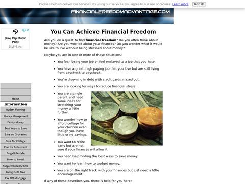 Financial Freedom To Change Your Life