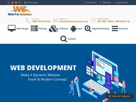 Website builder company