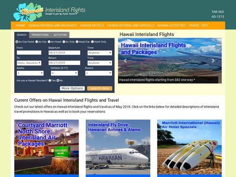 Interisland Flights Hawaii