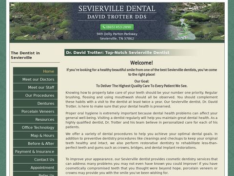 dentist in sevierville
