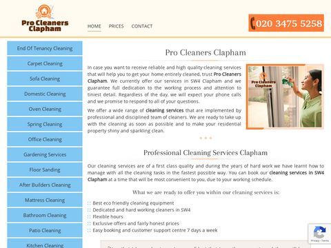 Cleaners Clapham