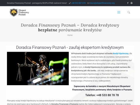 Doradca Finansowy Poznań - Doradca Kredytowy