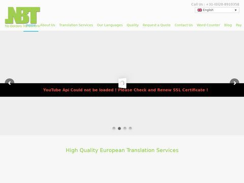 dutch to english translation services