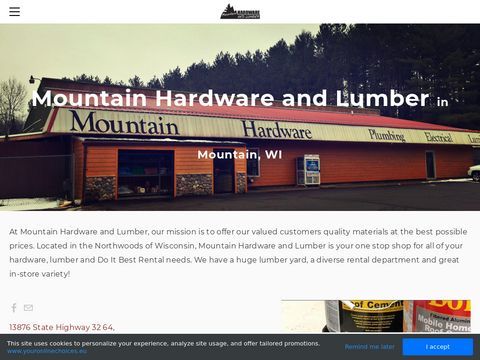 Mountain Hardware and Lumber