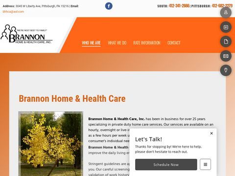 Brannon Home & Health Care, Inc.