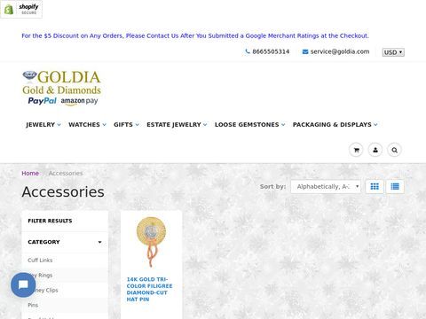 Order Cheap Jewelry Accessories Online – Goldia.com