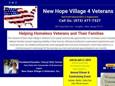 New Hope Village 4 Veterans, Inc.