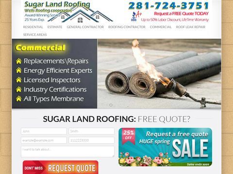 Sugar Land Roofing Contractor