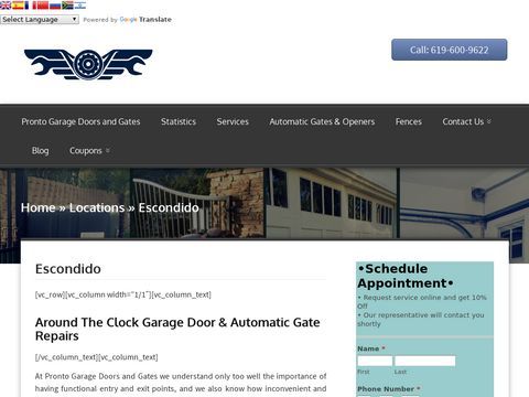 Garage doors repair San Diego